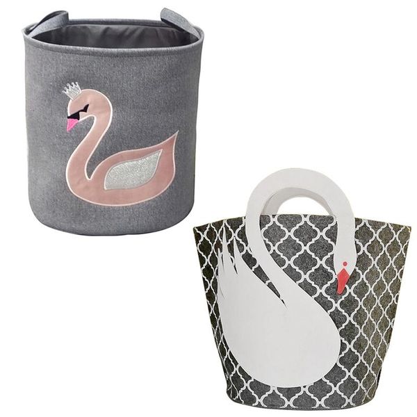 

foldable laundry basket for dirty clothes cartoon kid baby toys storage baskets felt hamper large wasmand & organization
