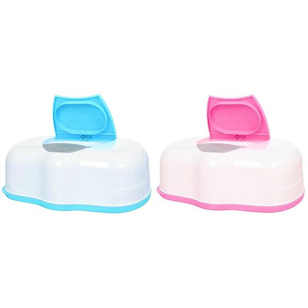 

tissue boxes & napkins wet box plastic automatic case real baby wipes press -up design home holder accessories