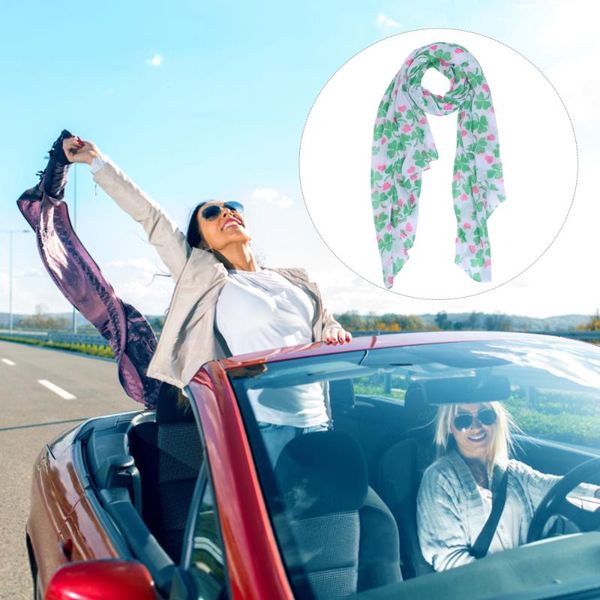 

scarves printing skinny silk delicate scarf fashion lady tie belt, Blue;gray