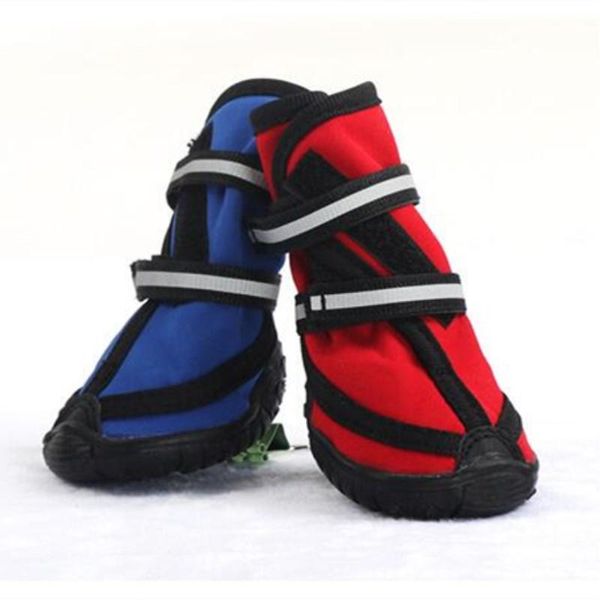 

dog apparel pet waterproof rain shoes for medium large dogs multi colors optional boots