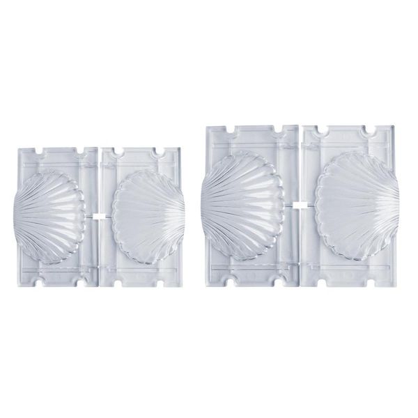 

craft tools 3d seashell candle mould plastic scallop making soap mold diy cake fondant moulds handmade
