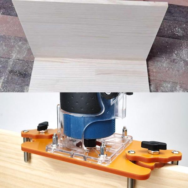 

professional hand tool sets woodworking trimming machine slotting 2 in 1 invisible buckle hole punch locator for cabinet wardrobe furniture