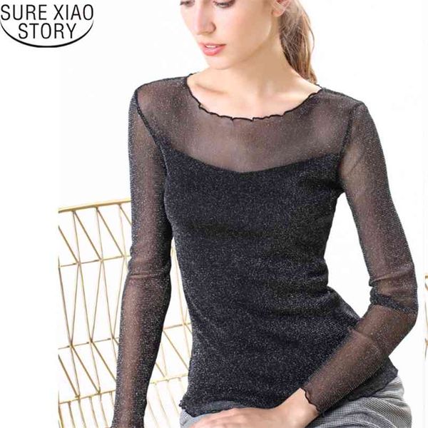 

solid long sleeve blouse women and pink casual ladies blusas mujer de moda 5904 50 210506, White