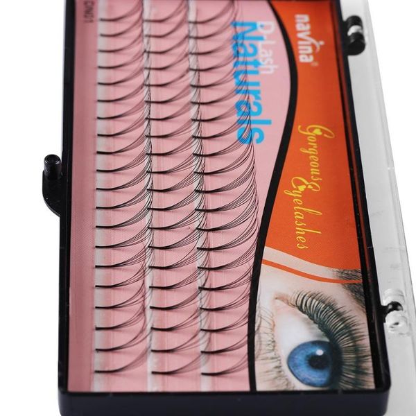 

false eyelashes 60pcs/set beauty makeup long handmade apply quickly extension semi permanent volume fan lashes
