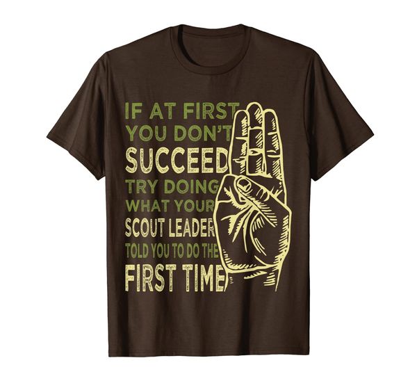

Scout Leader Camping Boy Hiking Scouting Funny Outdoors T-Shirt, Mainly pictures