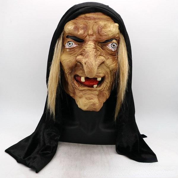 

witch pattern mask halloween high-quality horror novel fun horror dance party haunted house