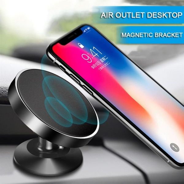 

cell phone mounts & holders magnetic car holder for universal soporte mÃ³vil coche support portable pour voiture suporte celular carro