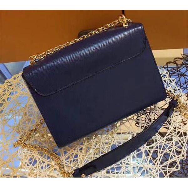

newset rotating button wave pattern satchel chain bags water ripple real leather women totes crossbody shoulder bag purse messenger handbag