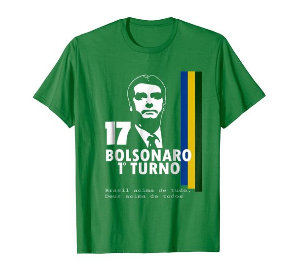 

bolsonaro presidente 2018 para o brasil camisetas, White;black