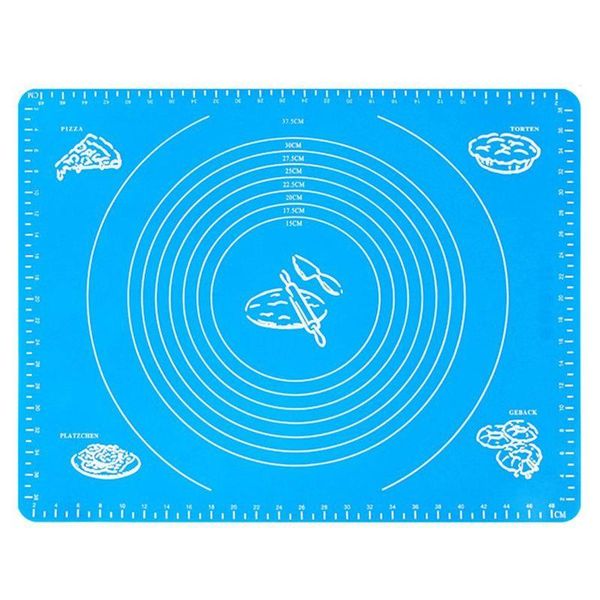 

table runner big deal reusable non-stick silicone baking mat for pastry rolling with measurements housewife, cooking enthusiasts