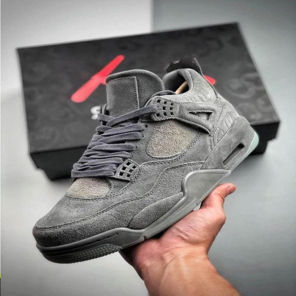 

the kaws 4 authentic cool man in 4s dark basketball shoes clear glow black x original white sneakers outdoor zapatos grey box xx w8194989