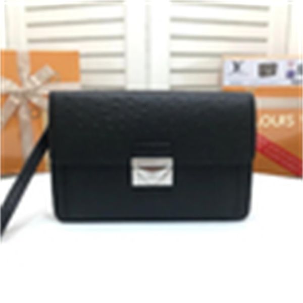 

luxury m42988 ostrich pattern scalp belaia clutch real leather long wallets chain wallet pouches key card holders phone cases designer purse, Red;black