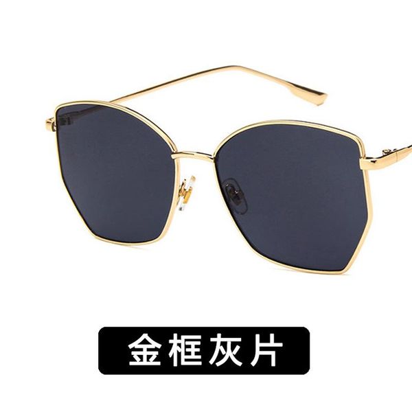 

fashion ladies butterfly shape eye classic women sunglasses tinted color lens black big square metal frame sun glasses, White;black