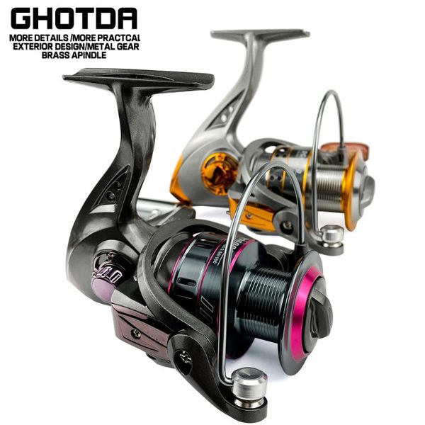 

spinning fishing reels1000-7000 gear ratio 5.2:1 13bb max drag 10kg reel coils saltwater wheels baitcasting reels