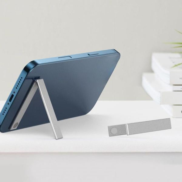 

universal phone tablet holder foldable portable invisible deskbracket aluminum alloy accessories for mobile phones cell mounts & holders