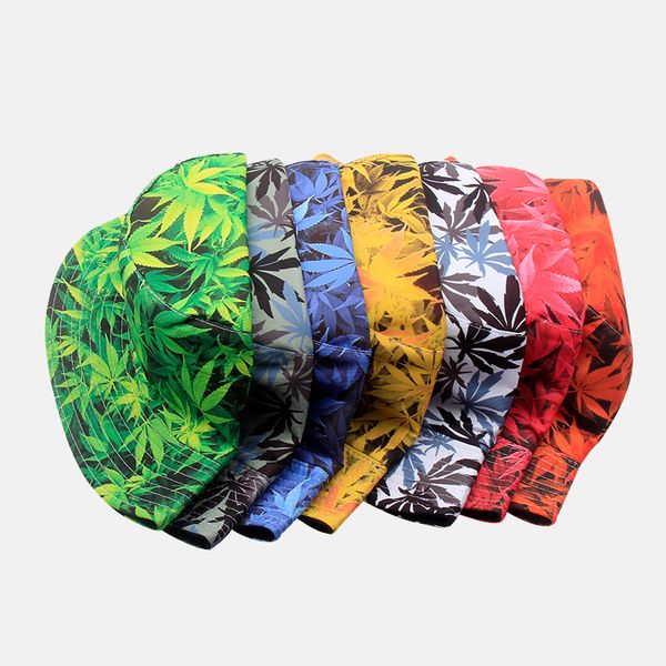 

maple fisherman hat and sun visor printed hats spring summer outing, Blue;gray