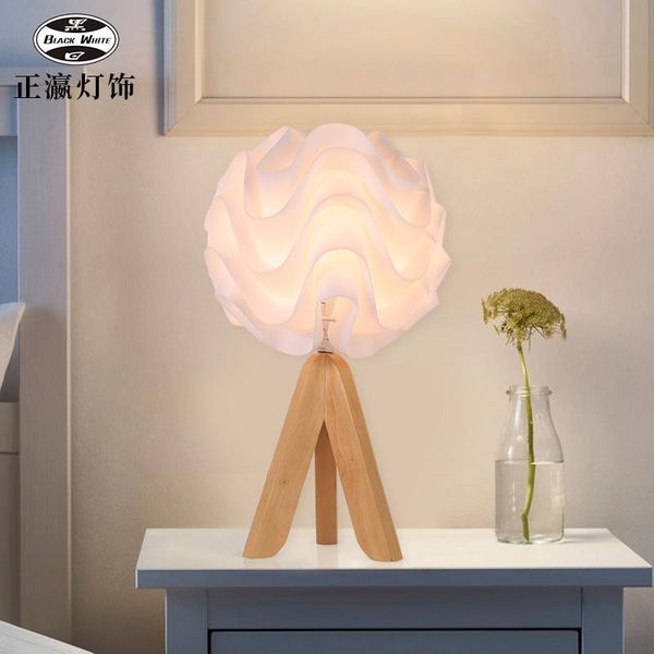

table lamps wave ball lamp for bedside study bedroom decoration