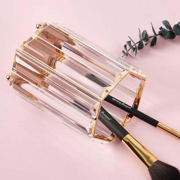 

makeup brush bucket deskstorage box phnom penh office pen holder high-grade ceramics suitable for and home use boxes & bins