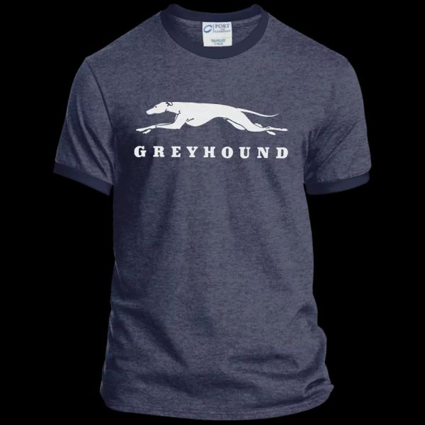 

Greyhound, Speed, Dog, Bus, Retro, Logo, T-shirt, White;black