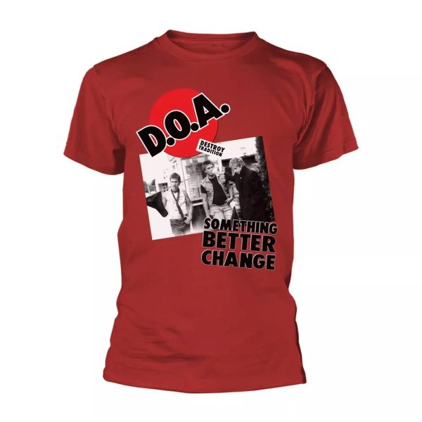 

doa something better change licensed men t-shirt, White;black