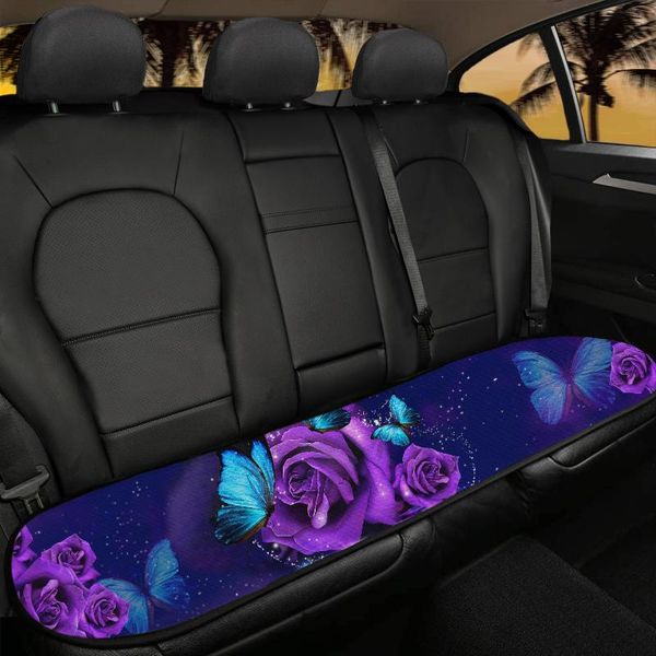 

car seat covers auto rear cushion cover accessories set pad mat beautiful butterfly anti-slip