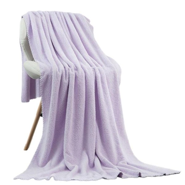 

household bathroom thicken bath towel absorbent large bathing sheet beach m17e