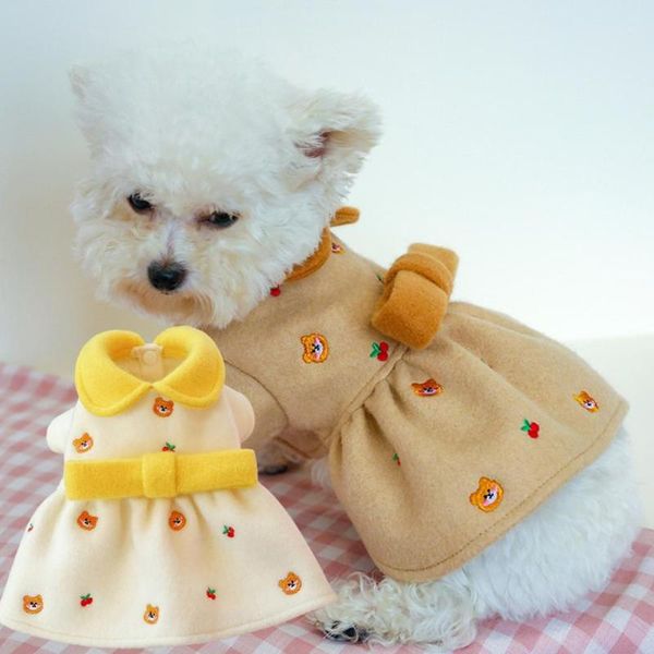 

dog apparel windproof thickened pet two-legged dress for christmas