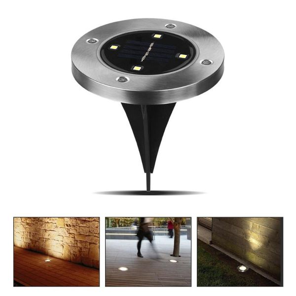 

lawn lamps solar garden lights 4/8/12/16led ground waterproof pathway buried patio outdoor landscape for
