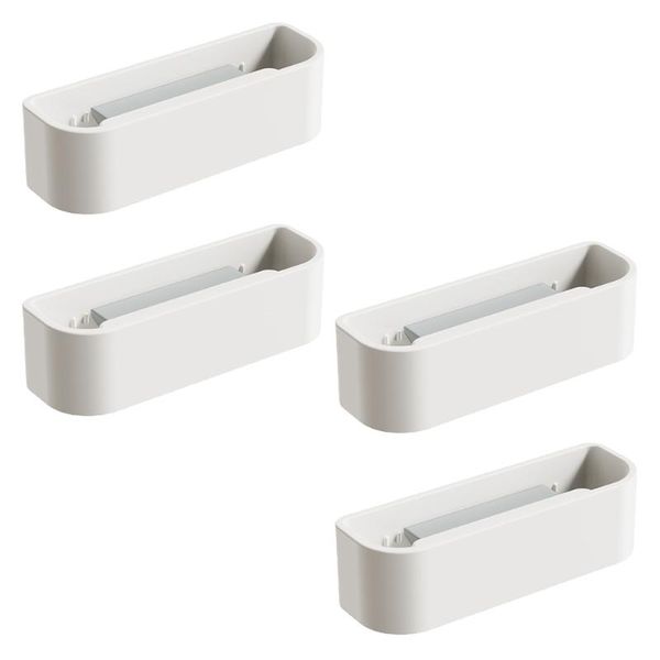 

bath accessory set 4pcs bathroom storage clip hanging rack toothpaste cleansing bottles