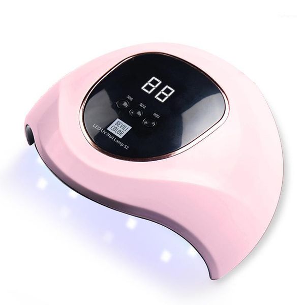 

led lamp nail dryer fast curing light gel polish ice smart induction 12/30 leds potherapy machine1