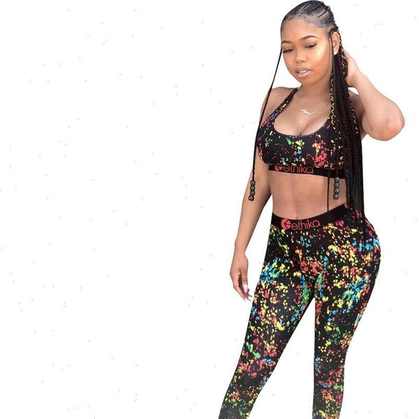 

casual womens tracksuits two piece set sporting running 2 long pants sets outfits summer sport plus size ddlg, Gray