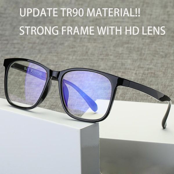 

fashion sunglasses frames vazrobe computer glasses men women blue light man anti reflective blocking ray from for work gaming eye protect, Black