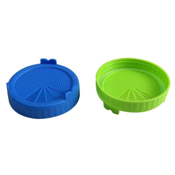 

planters & pots sealing ring durable garden vegetable wide mouthed sprouting lids kit porous design growing home mesh cover for mason jar