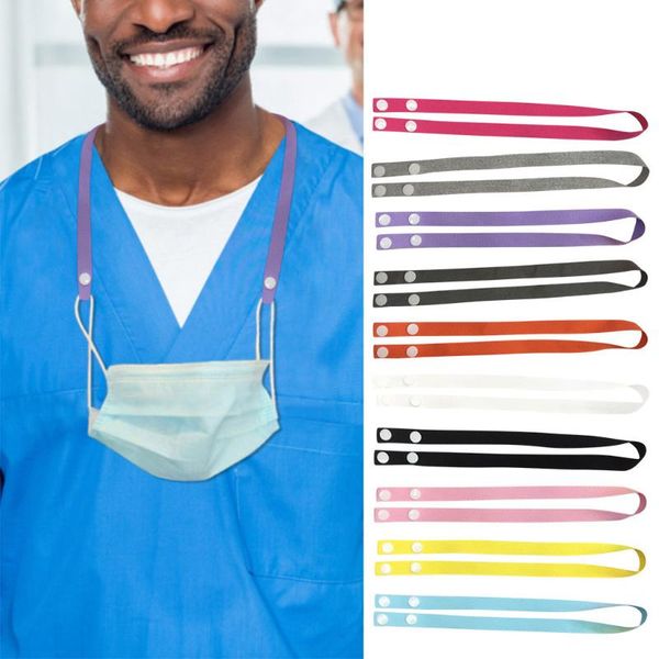 

adjustable mask lanyard 10pcs face facemask handy&convenient safety rest&ear holder rope outdoor gadgets
