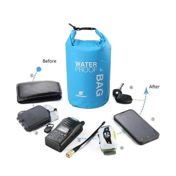 

waterproof drybag sack pouchcanoe boatingkayaking camping raftinghiking duffel bags