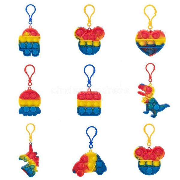 

fidget discoloration toys push its party favor colorful rodent pioneer rainbow children's mental arithmetic deskdecompression toy tikto
