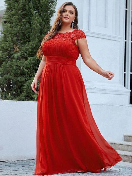 

ever-pretty plus cut out back rhinestone appliques maxi chiffon formal dress b3tx#, Black