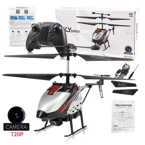 

rc helicopter drone 480p/720p hd camera wifi aerial pgraphy wireless control aircraft led light quadcopter toy for children