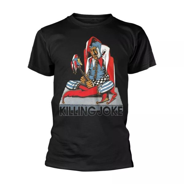 

killing joke empire song official t-shirt men unisex, White;black