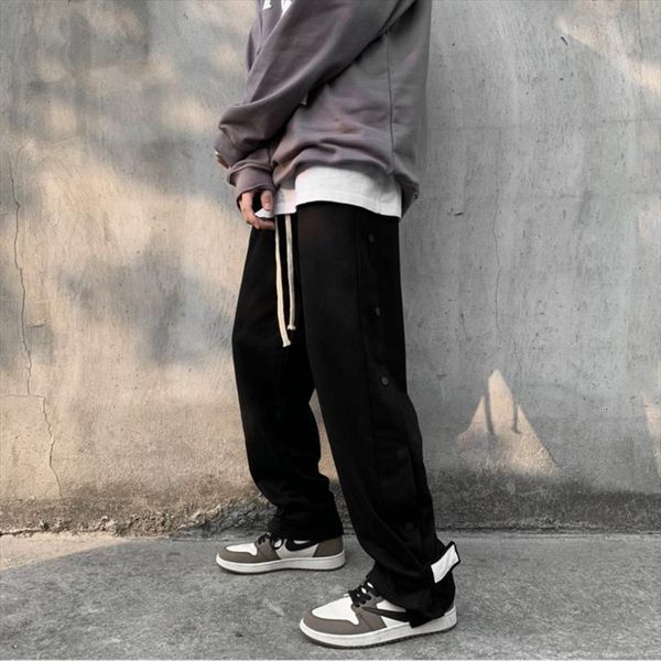 

privathinker casual oversize sweatpants women pant spring summer woman fashion trousers solid color male pants hip hop, Black