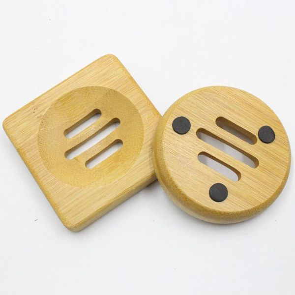 

wooden soap dish round square drainer draining tray shower stand holder storage plate bathroom accessories dishes