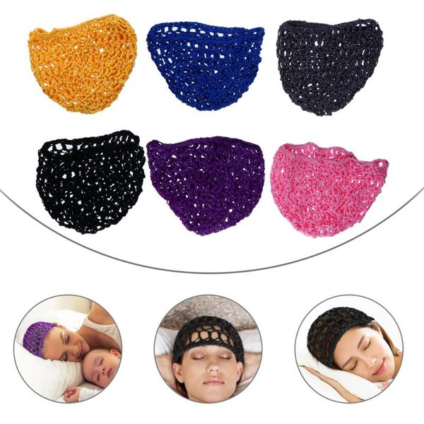 

hair clips 6pcs mesh crochet net premium crocheted hairnet