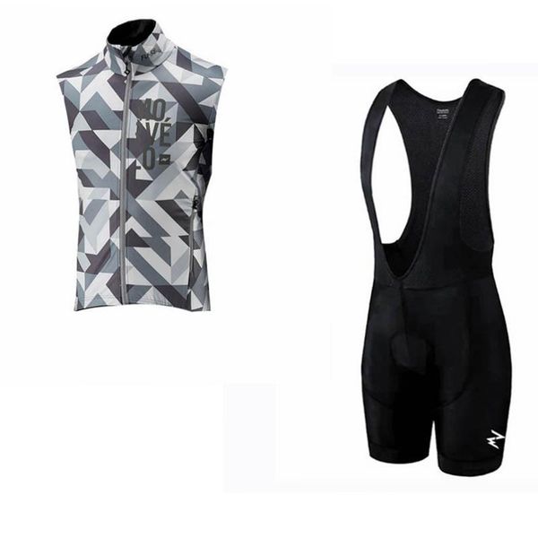 

racing sets morvelo team cycling sleeveless jersey vest bib shorts men summer outdoor quick dry mountain bike 121511, Black;blue