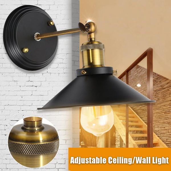 

lamp covers & shades adjustable vintage pendant retro industrial hanging chandelier loft lights living room kitchen decoration lampshade