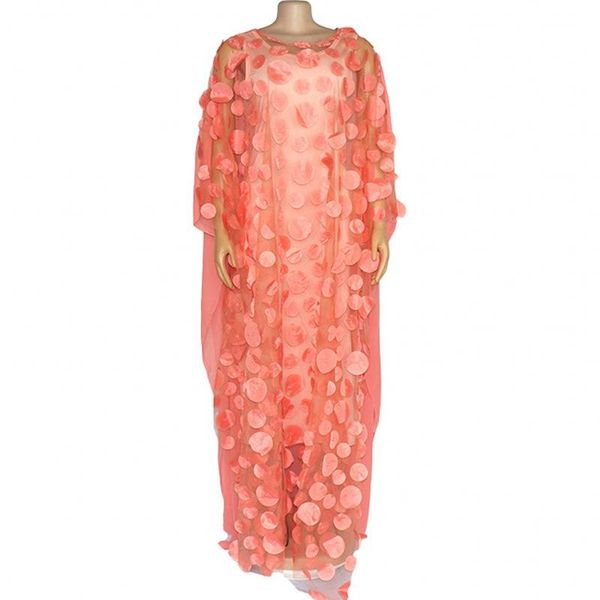 

ethnic clothing super size african women's dashiki fashion loose chiffon long dress for women clothes, Red