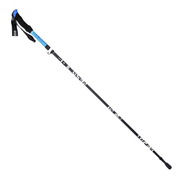 

trekking poles long type 7075 aluminum collapsible alpenstocks with antislip strap