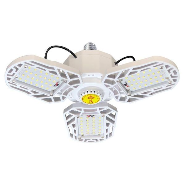 

working light led garage 60w deformable ceiling with 3 adjustable panel