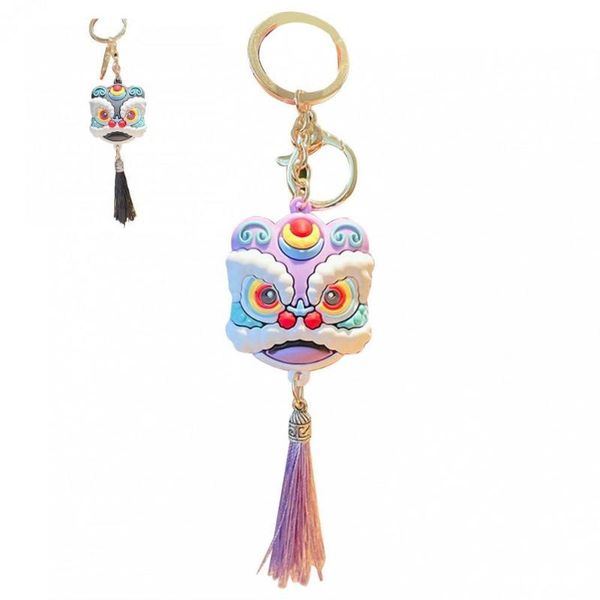 

berets easy to carry multi-colored small gift doll lion pendant for friends, Blue;gray