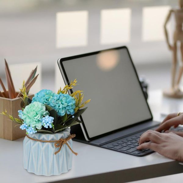 

pc elaborate potted plant stylish faux bonsai lovely deskdecoration decorative flowers & wreaths