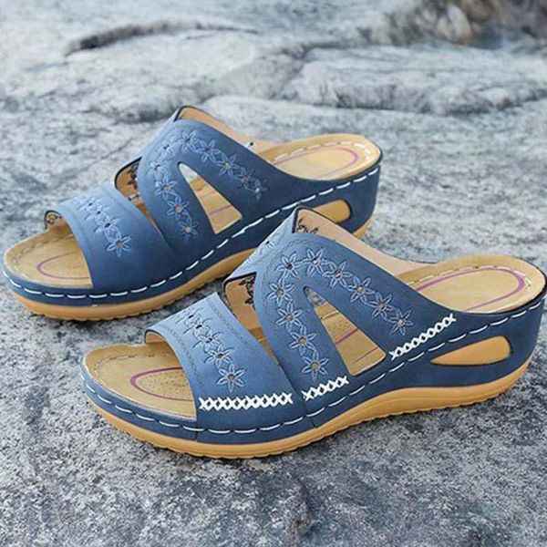 

women's sandals open toe summer women flats shoes female lightweight woman wedges ladies big size zapatos mujer, Black